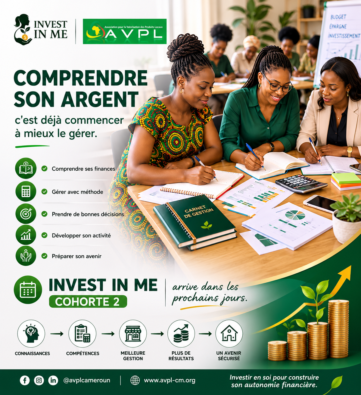 INVEST IN ME - COHORTE 2 ARRIVE